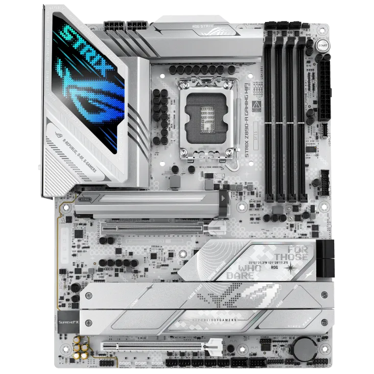 مادربرد ایسوس ROG STRIX Z890-A GAMING WIFI با طراحی سفید